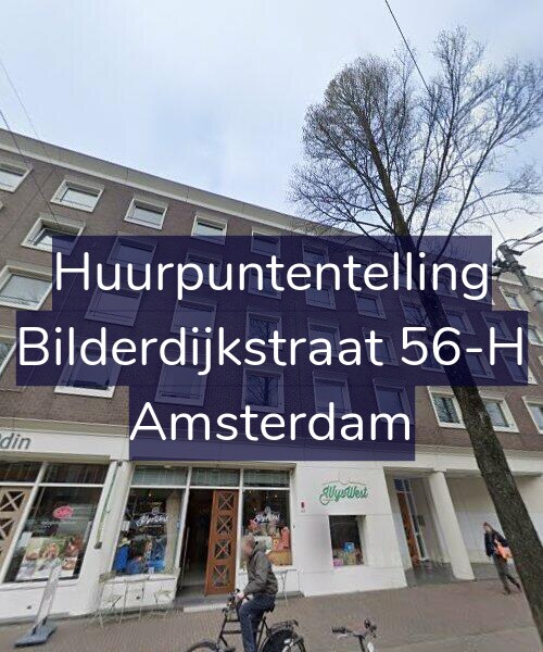Foto gevel Huurpuntentelling voor Bilderdijkstraat 56-H, Amsterdam