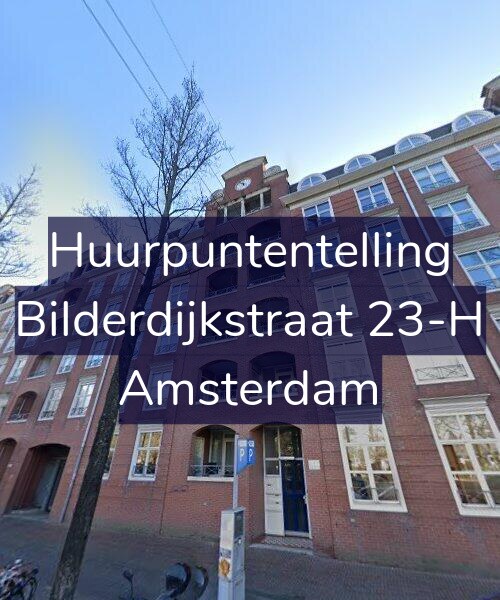 Foto gevel Huurpuntentelling voor Bilderdijkstraat 23-H, Amsterdam