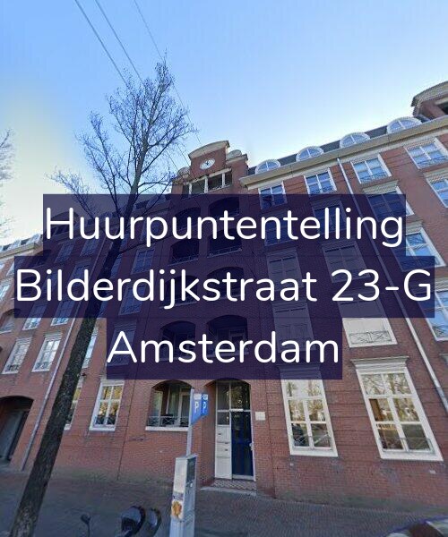Foto gevel Huurpuntentelling voor Bilderdijkstraat 23-G, Amsterdam