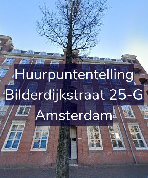 Foto gevel Huurpuntentelling voor Bilderdijkstraat 25-G, Amsterdam