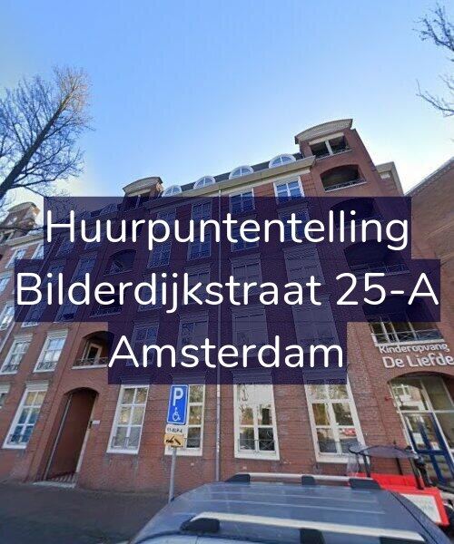 Foto gevel Huurpuntentelling voor Bilderdijkstraat 25-A, Amsterdam