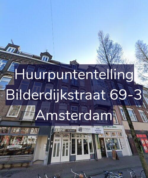 Foto gevel Huurpuntentelling voor Bilderdijkstraat 69-3, Amsterdam