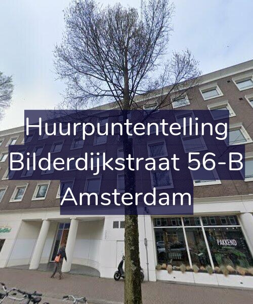 Foto gevel Huurpuntentelling voor Bilderdijkstraat 56-B, Amsterdam