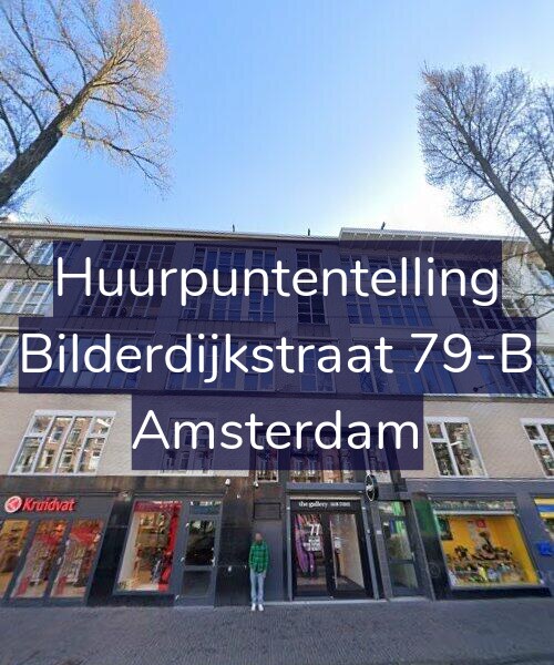 Foto gevel Huurpuntentelling voor Bilderdijkstraat 79-B, Amsterdam