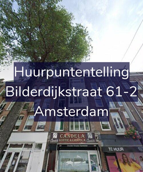 Foto gevel Huurpuntentelling voor Bilderdijkstraat 61-2, Amsterdam