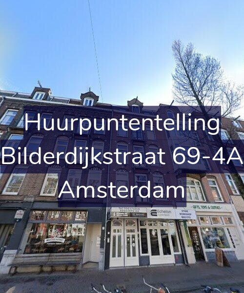 Foto gevel Huurpuntentelling voor Bilderdijkstraat 69-4A, Amsterdam