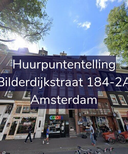 Foto gevel Huurpuntentelling voor Bilderdijkstraat 184-2A, Amsterdam