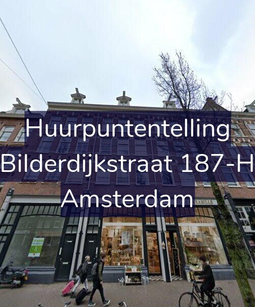 Foto gevel Huurpuntentelling voor Bilderdijkstraat 187-H, Amsterdam