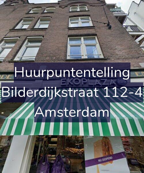 Foto gevel Huurpuntentelling voor Bilderdijkstraat 112-4, Amsterdam