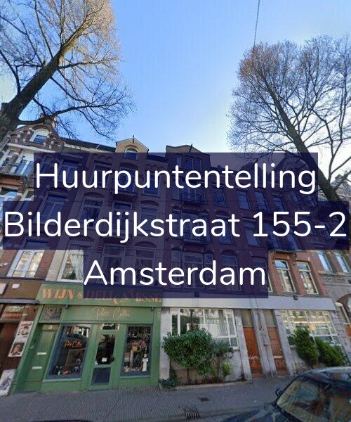 Foto gevel Huurpuntentelling voor Bilderdijkstraat 155-2, Amsterdam