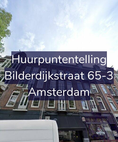 Foto gevel Huurpuntentelling voor Bilderdijkstraat 65-3, Amsterdam