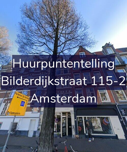 Foto gevel Huurpuntentelling voor Bilderdijkstraat 115-2, Amsterdam