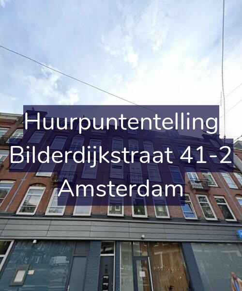 Foto gevel Huurpuntentelling voor Bilderdijkstraat 41-2, Amsterdam