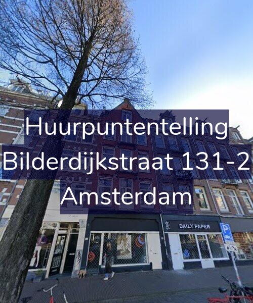 Foto gevel Huurpuntentelling voor Bilderdijkstraat 131-2, Amsterdam