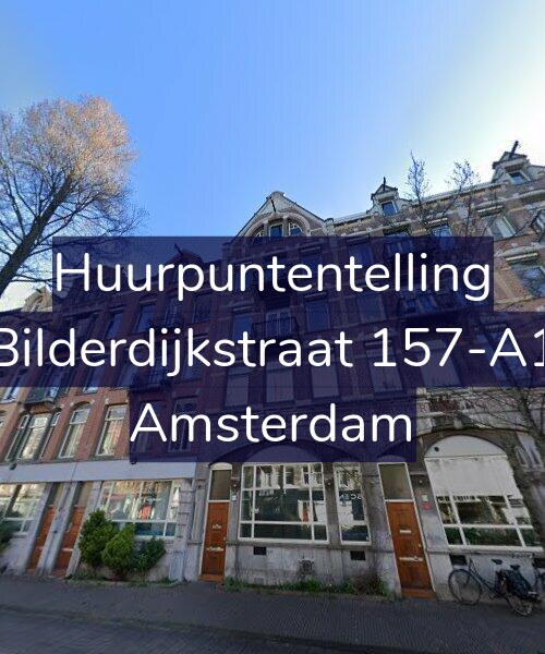 Foto gevel Huurpuntentelling voor Bilderdijkstraat 157-A1, Amsterdam