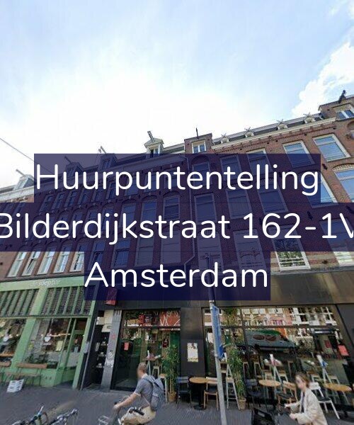 Foto gevel Huurpuntentelling voor Bilderdijkstraat 162-1V, Amsterdam