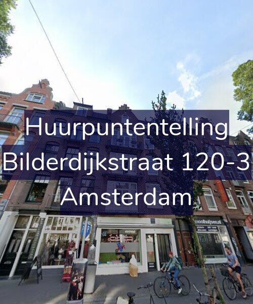 Foto gevel Huurpuntentelling voor Bilderdijkstraat 120-3, Amsterdam
