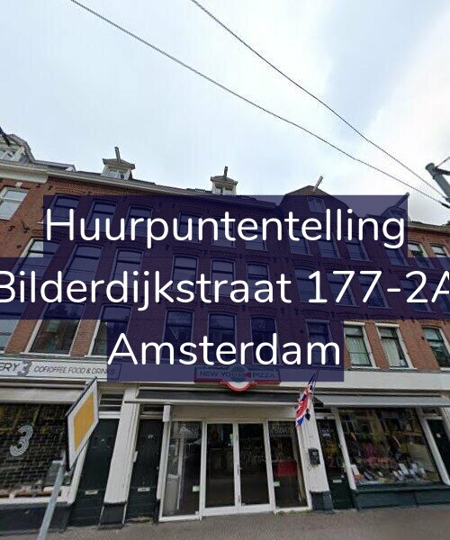 Foto gevel Huurpuntentelling voor Bilderdijkstraat 177-2A, Amsterdam