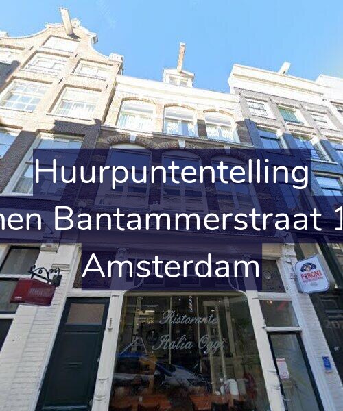 Foto gevel Huurpuntentelling voor Binnen Bantammerstraat 11-1, Amsterdam