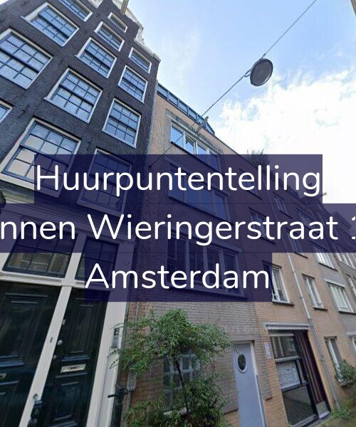 Foto gevel Huurpuntentelling voor Binnen Wieringerstraat 17, Amsterdam