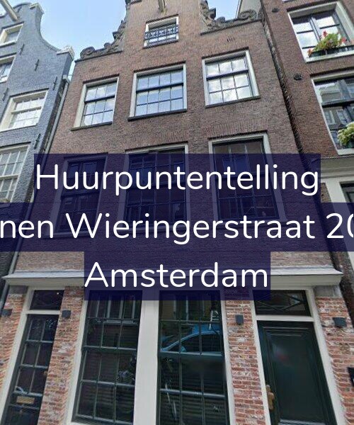 Foto gevel Huurpuntentelling voor Binnen Wieringerstraat 20-H, Amsterdam