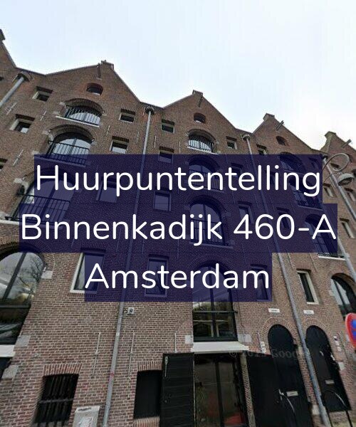 Foto gevel Huurpuntentelling voor Binnenkadijk 460-A, Amsterdam