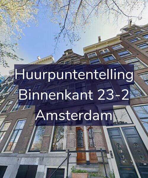 Foto gevel Huurpuntentelling voor Binnenkant 23-2, Amsterdam