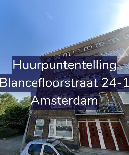 Foto gevel Huurpuntentelling voor Blancefloorstraat 24-1, Amsterdam