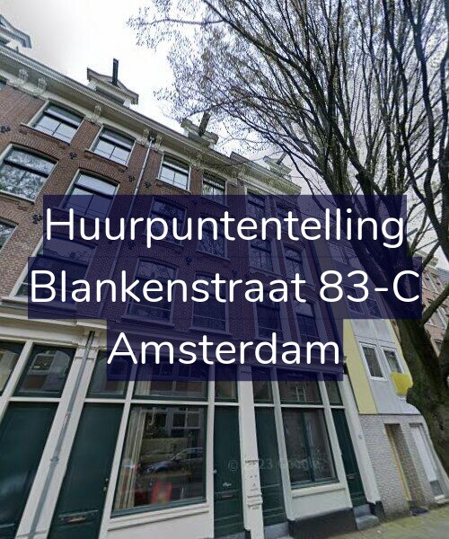 Foto gevel Huurpuntentelling voor Blankenstraat 83-C, Amsterdam