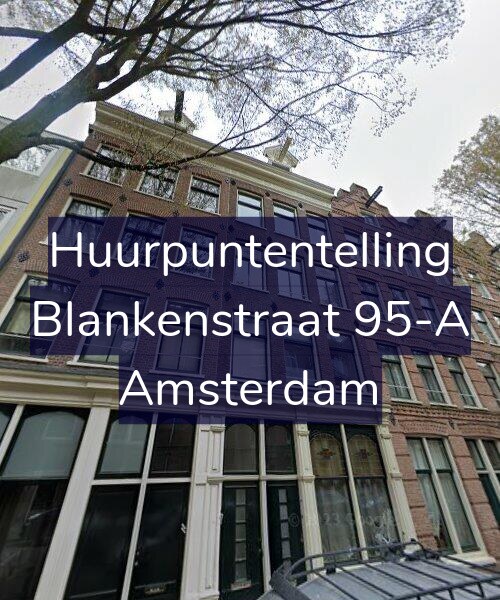 Foto gevel Huurpuntentelling voor Blankenstraat 95-A, Amsterdam