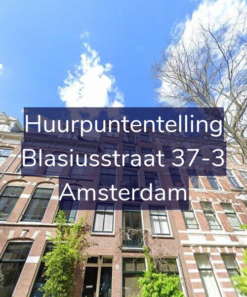Foto gevel Huurpuntentelling voor Blasiusstraat 37-3, Amsterdam