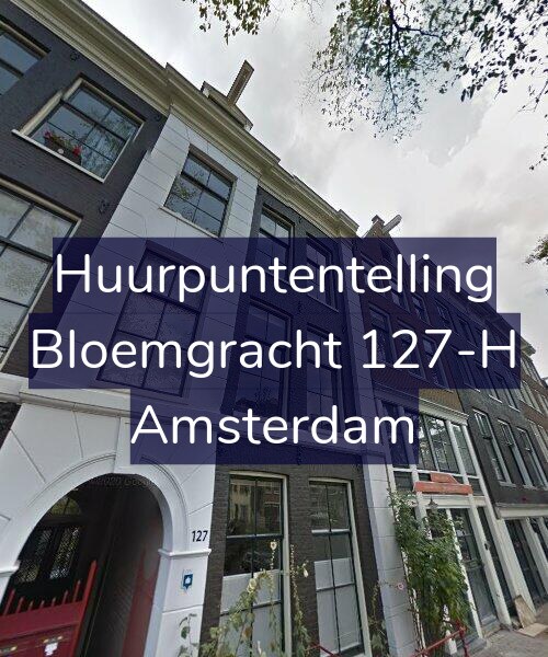 Foto gevel Huurpuntentelling voor Bloemgracht 127-H, Amsterdam