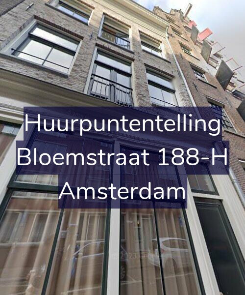 Foto gevel Huurpuntentelling voor Bloemstraat 188-H, Amsterdam