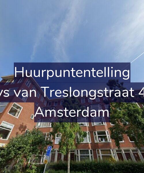 Foto gevel Huurpuntentelling voor Bloys van Treslongstraat 48-3, Amsterdam