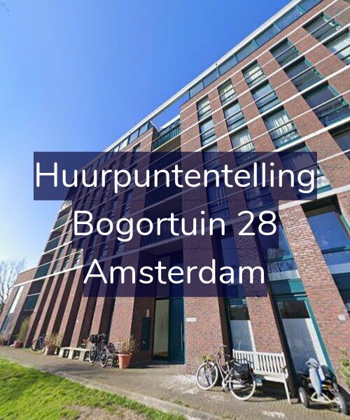 Foto gevel Huurpuntentelling voor Bogortuin 28, Amsterdam
