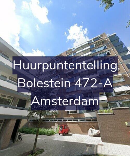 Foto gevel Huurpuntentelling voor Bolestein 472-A, Amsterdam