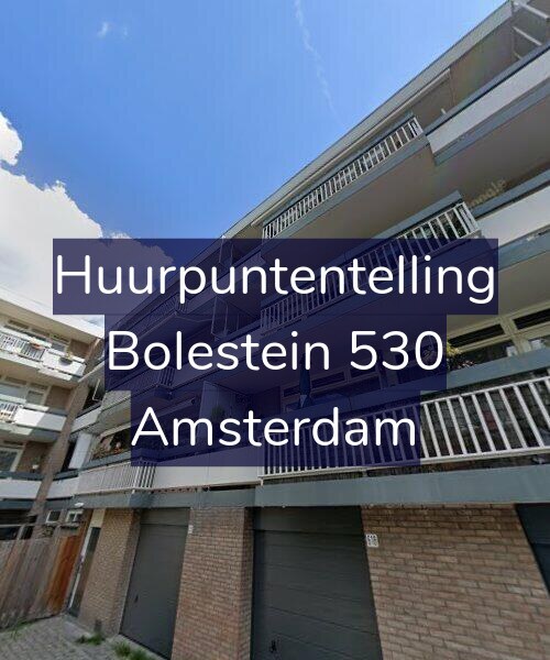 Foto gevel Huurpuntentelling voor Bolestein 530, Amsterdam