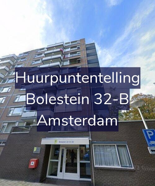 Foto gevel Huurpuntentelling voor Bolestein 32-B, Amsterdam