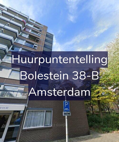 Foto gevel Huurpuntentelling voor Bolestein 38-B, Amsterdam