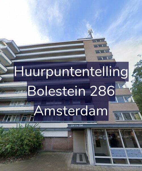 Foto gevel Huurpuntentelling voor Bolestein 286, Amsterdam
