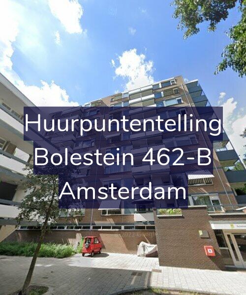 Foto gevel Huurpuntentelling voor Bolestein 462-B, Amsterdam