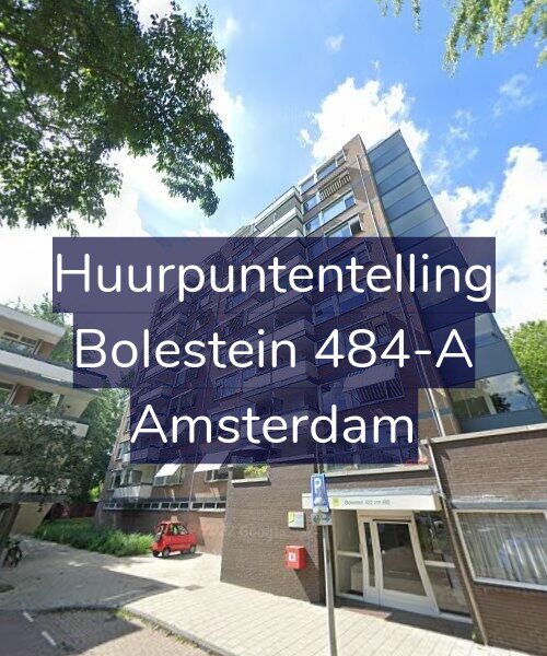 Foto gevel Huurpuntentelling voor Bolestein 484-A, Amsterdam