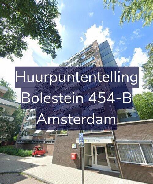 Foto gevel Huurpuntentelling voor Bolestein 454-B, Amsterdam
