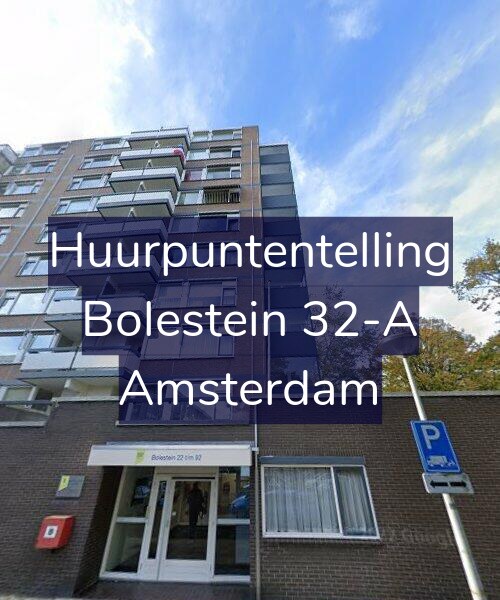 Foto gevel Huurpuntentelling voor Bolestein 32-A, Amsterdam
