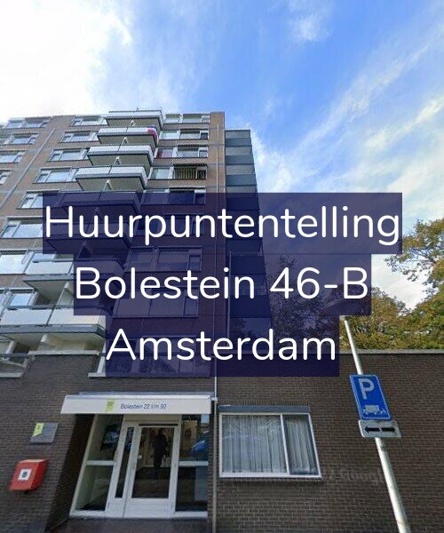 Foto gevel Huurpuntentelling voor Bolestein 46-B, Amsterdam