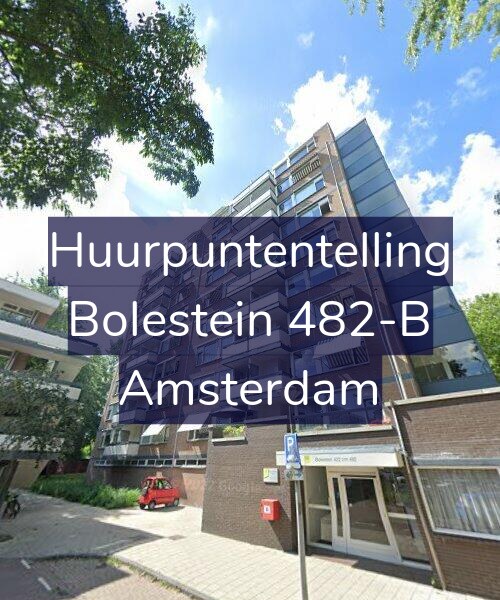 Foto gevel Huurpuntentelling voor Bolestein 482-B, Amsterdam