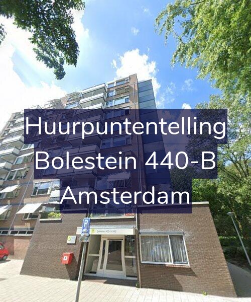 Foto gevel Huurpuntentelling voor Bolestein 440-B, Amsterdam