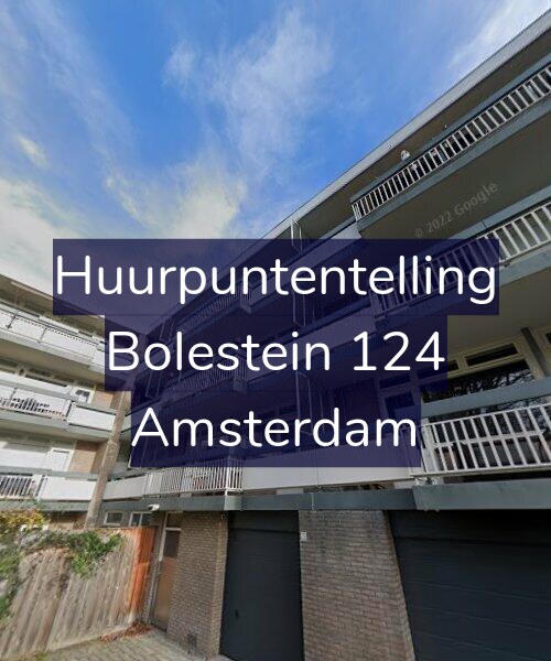 Foto gevel Huurpuntentelling voor Bolestein 124, Amsterdam