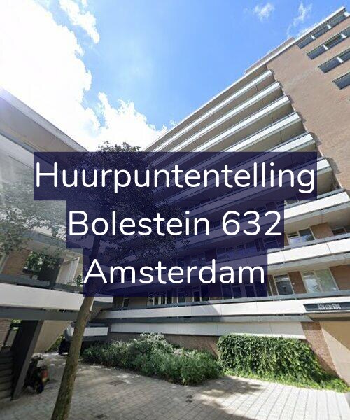 Foto gevel Huurpuntentelling voor Bolestein 632, Amsterdam