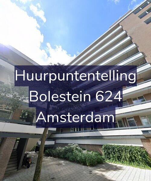 Foto gevel Huurpuntentelling voor Bolestein 624, Amsterdam